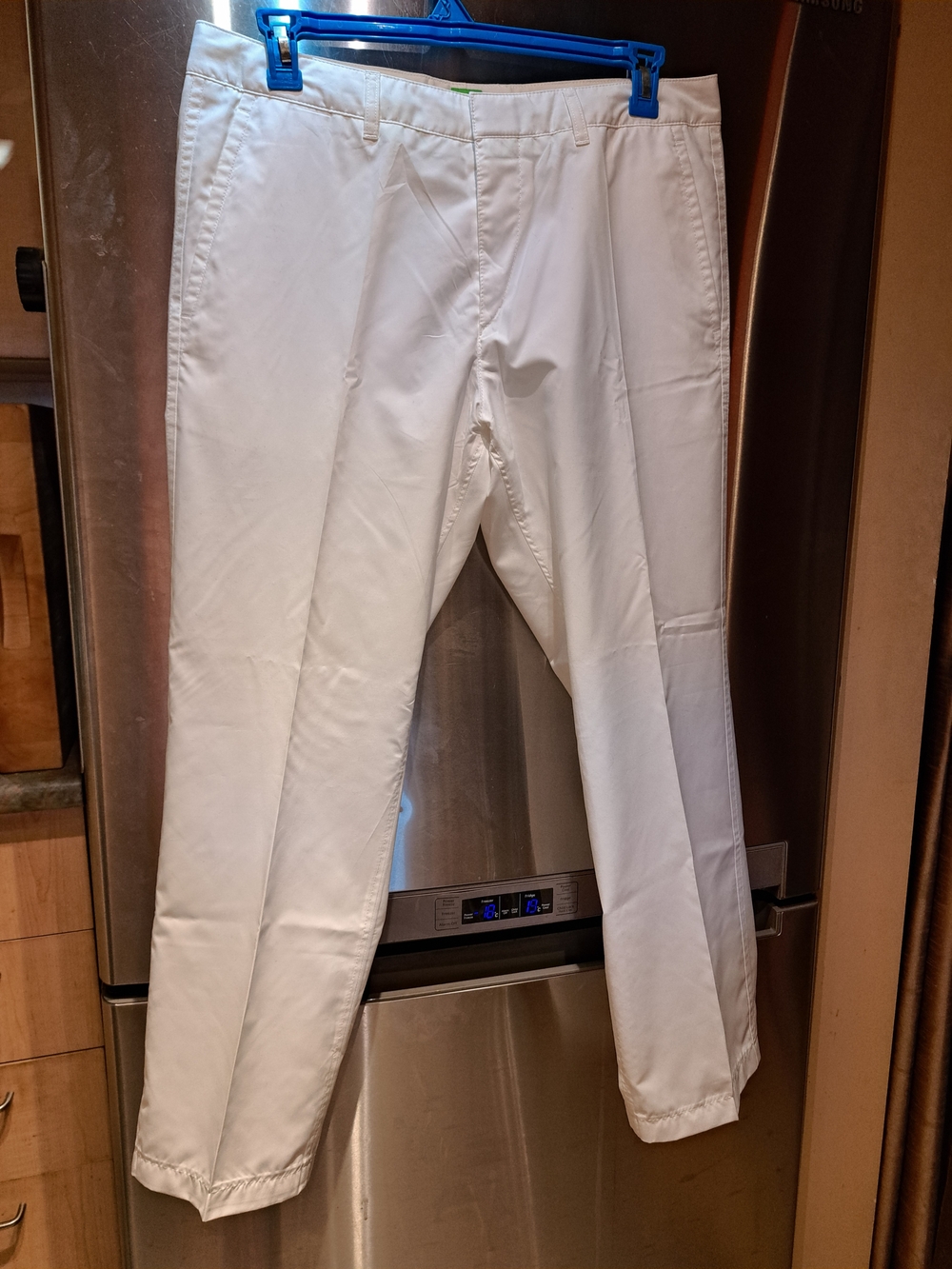 Hugo Boss White Men's Chinos